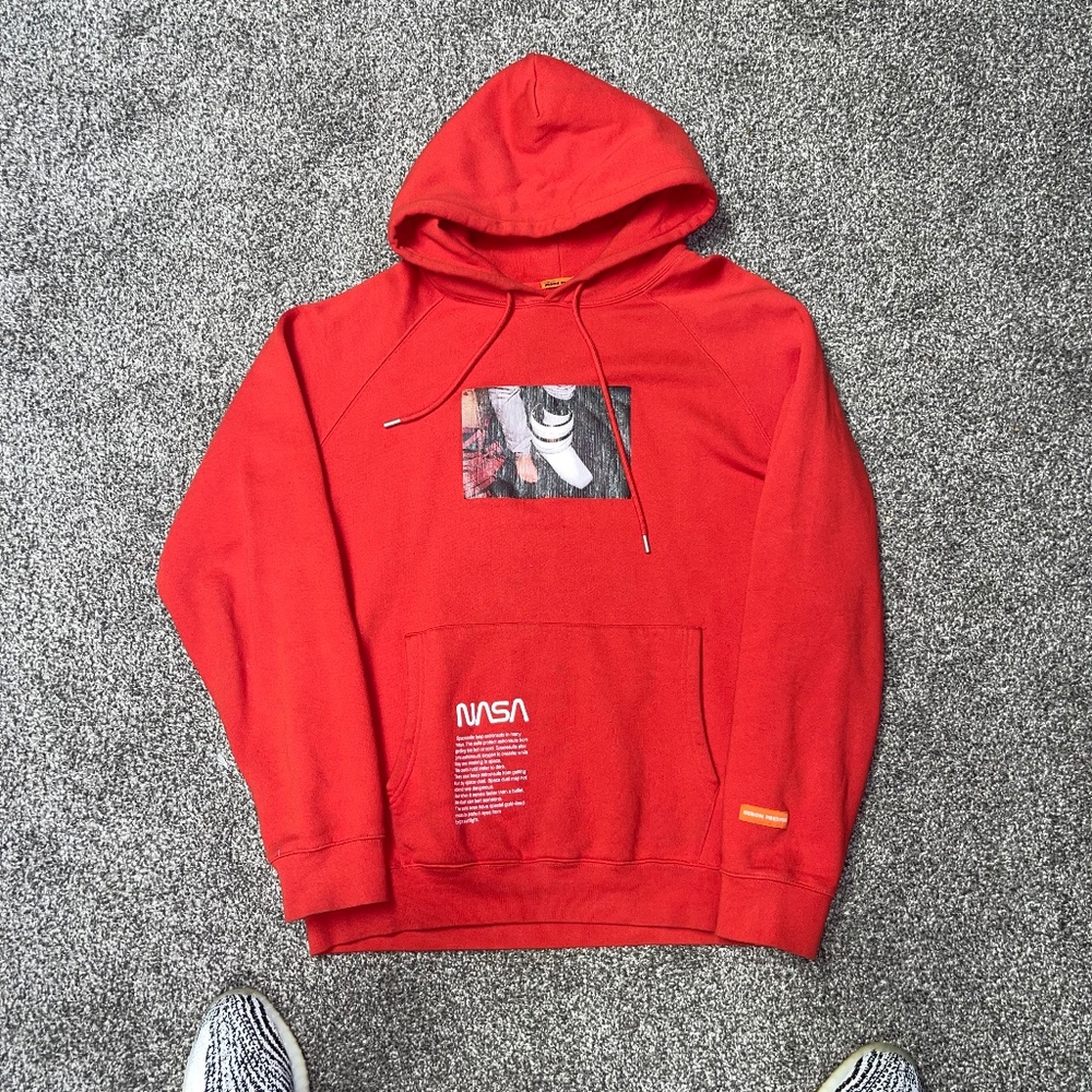 Heron Preston Hoodie Mens (RED)